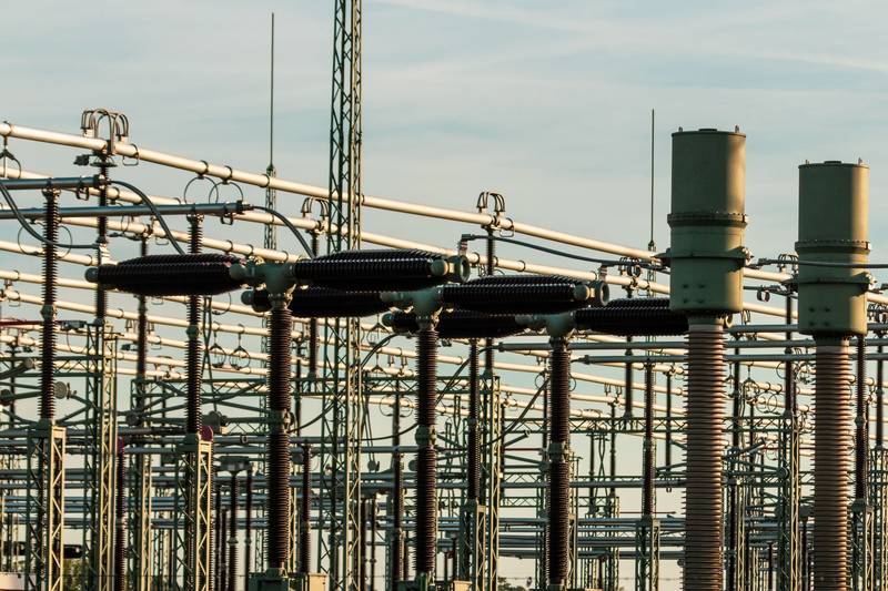 High voltage substation equipment